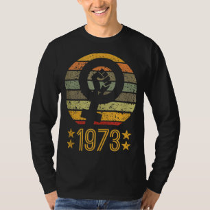 Women's Rights Pro Choice 1973 - Women and Men Vin T-Shirt