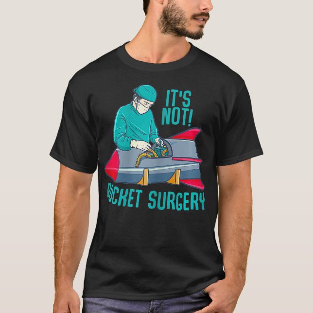Womens Rocket Surgery Doctor  T-Shirt (Front)