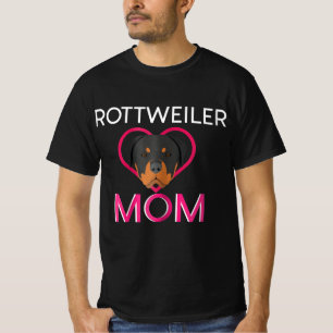 Womens Rottweiler Mom T-Shirt