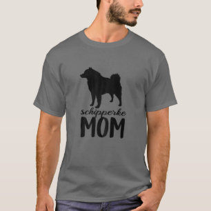 Womens Schipperke Mom Dog Mama Girl Mother´S Day D T-Shirt