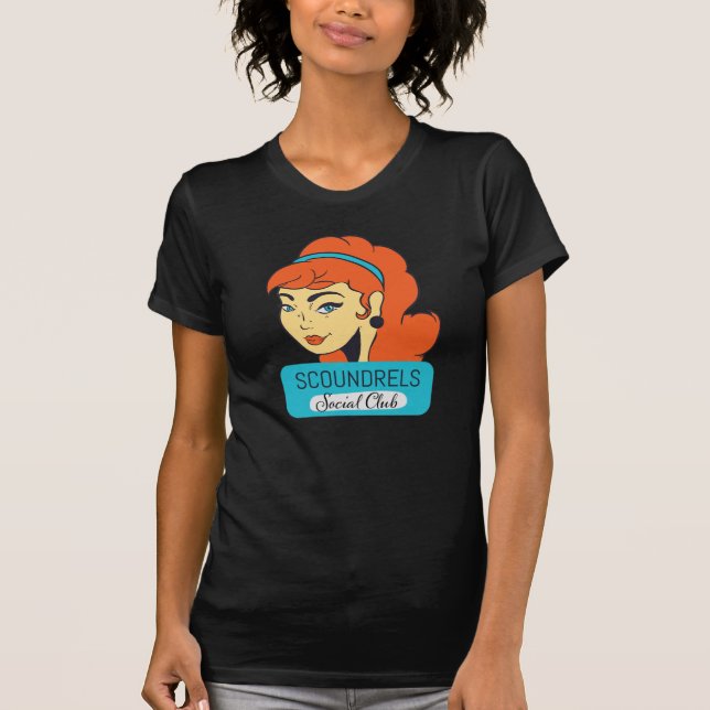 Women's Scoundrels Dark Tshirt (Front)