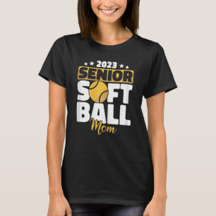 Womens Senior Softball Mom Softball Players Softba T-Shirt