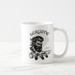 Womens Serpent Vibes Whisperer Nordic Mystic Beard Coffee Mug