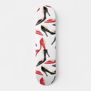 Womens Shoes High Heels Mini Skateboard