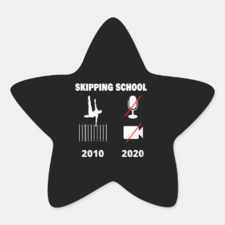 Women's Skipping School in 2020 Gift Star Sticker