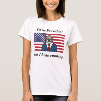 Womens slouchy motto t-shirt