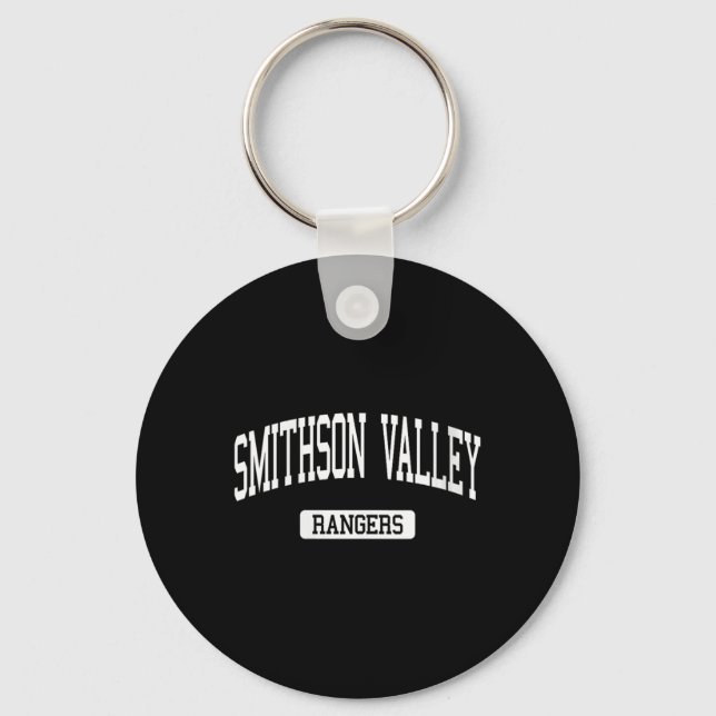 Womens Smithson Valley Hs New Braunfels Tx Varsity Keychain (Front)