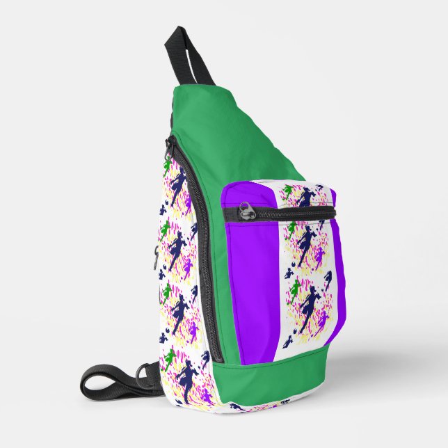 WOMENS SOCCER SLING BAG (Left Corner)