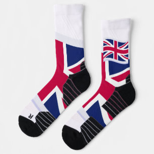 Women's Socks w/ Union Jack