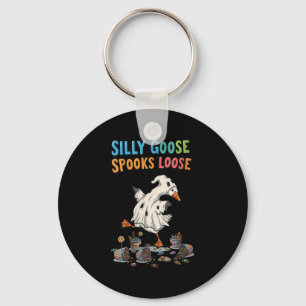 Womens Soky Goose Soks Loose Silly Duck Halloween  Keychain