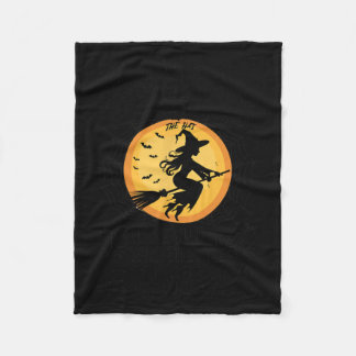 Womens Some Day You Have To Put On The Hat Hallowe Fleece Blanket