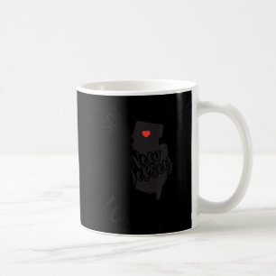 Womens Somebody In New Jersey Loves Me V-neck  Coffee Mug