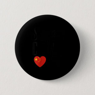 Womens Someone In China Loves Me Long Distance Fam 2 Inch Round Button