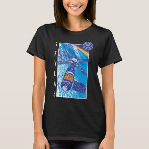 Women's Space Hipsters Skylab T-shirt (black)