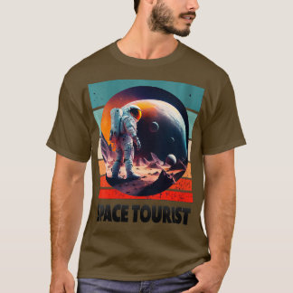 Womens Space ourist Outer Space Outer Space Astron T-Shirt