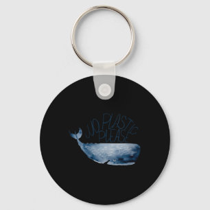 Womens Sperm Whale For Environmental Protection V Keychain