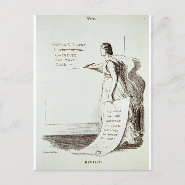 Women's Sphere Revised Postcard (Front)