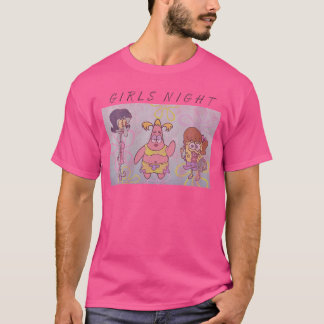 Womens Spongebob Squarepants Patrick Squidward Gir T-Shirt
