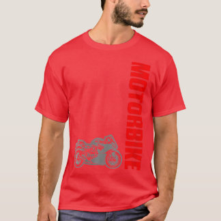 Womens Sports Racing Motorbike VNeck 1 T-Shirt