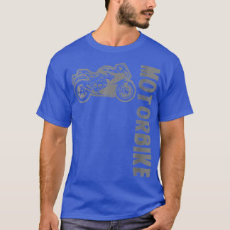 Womens Sports Racing Motorbike VNeck   3  T-Shirt