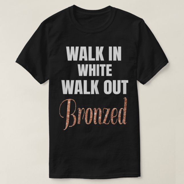 Womens Spray Tan Technician Gifts Tanning Tech Fun T-Shirt (Design Front)