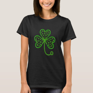 Womens St Patrick Day Cute Irish For Mom One Lucky T-Shirt