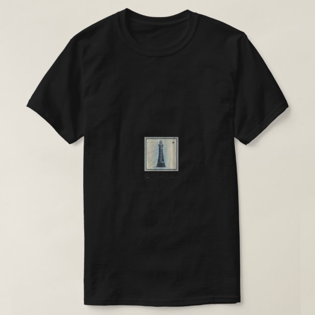 Womens St Simons Island Georgia Lighthouse Maritim T-Shirt (Design Front)