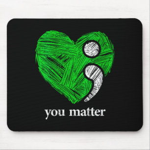 Women's stay because tomorrow will needs mental mouse pad