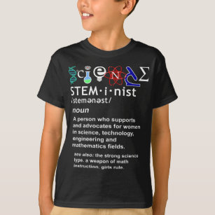 Womens Steminist Free Science March Rally T-Shirt