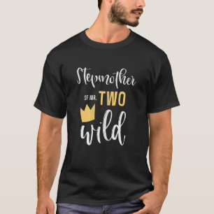 Womens Stepmother Of Mr Two Wild 2nd Birthday Part T-Shirt