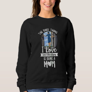 Womens Stewardess For A Stewardess Mom Sweatshirt