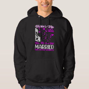 Womens Stick Welding Valentine's Day Welder's Wife Hoodie