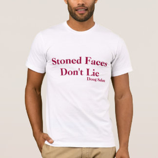 Womens Stoned Faces T-Shirt