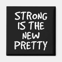 Womens Strong Is The New Pretty Shirt - Gym Motiva