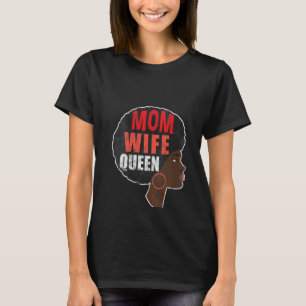 Womens Strong Mom Wife African American Special Mo T-Shirt