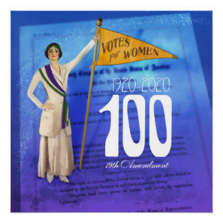 Women's Suffrage Centennial Poster
