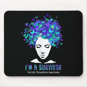 Womens Suicide Prevention Awareness Week Survivor Mouse Pad