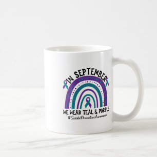 Womens Suicide Prevention In September We Wear Tea Coffee Mug