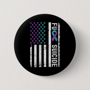 Womens Suicide Prevention Week Awareness Month Ame 2 Inch Round Button