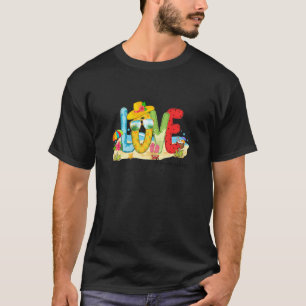 Womens Summer Love Mimalife  Mima Love Beach Vacat T-Shirt