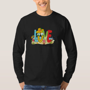 Womens Summer Love Nonnielife Nonnie Love Beach Va T-Shirt