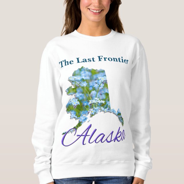 Women's Sweatshirt - ALASKA (Front)