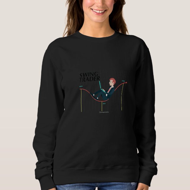 Womens Swing Trader Sweatshirt (Front)
