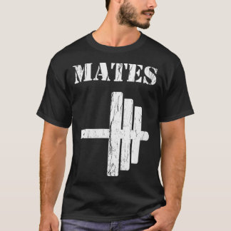 Womens Swole Mates Couples Clothes Gift Funny Hall T-Shirt
