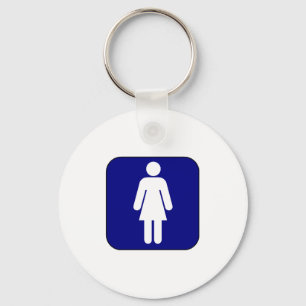 Womens Symbol Keychain