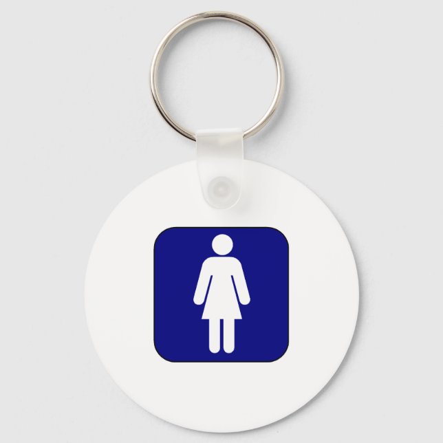 Womens Symbol Keychain (Front)