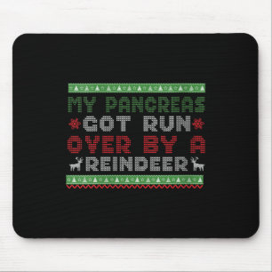 Womens T1d Diabetic Type 1 Diabetes Awareness Chri Mouse Pad
