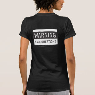 Women's T-Shirt: Atheist Slogan by Jason Gregory T-Shirt