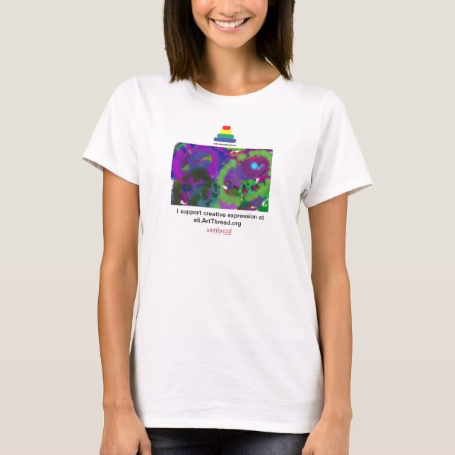Women's t-shirt for creative expression (Front)