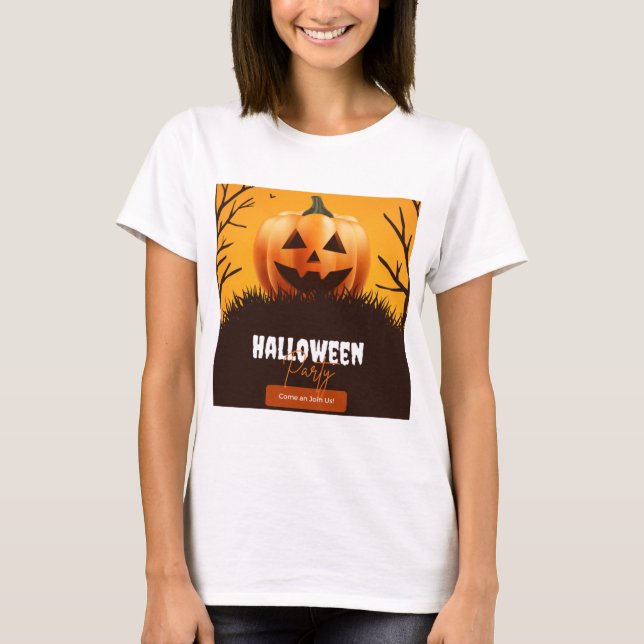 Women's T-Shirt Halloween (Front)